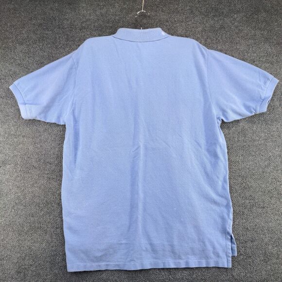 Polo by Ralph Lauren Men's Polo Shirt Blue XL Short Sleeve High Low Hem - Picture 6 of 14